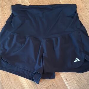 Adidas Women's Maternity Pacer Black Shorts